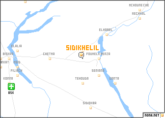 map of Sidi Khelil