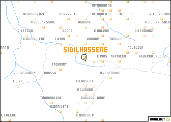 map of Sidi Lhassene