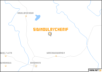 map of Sidi Moulay Cherif