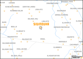 map of Sidi Nouha