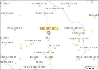 map of Sidi Rahal