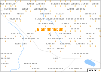 map of Sidi Ranndour