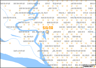 map of Sidna