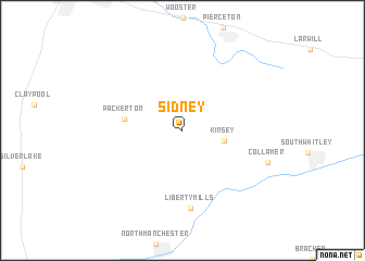 map of Sidney