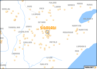 map of Sidodadi