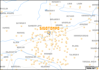 map of Sidotompo