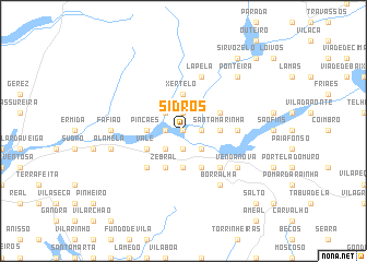 map of Sidros