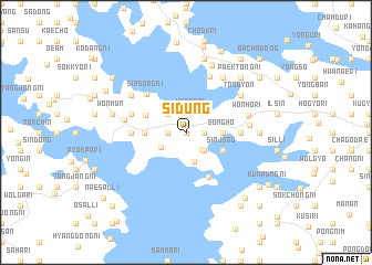 map of Sidŭng