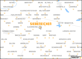 map of Siebeneichen