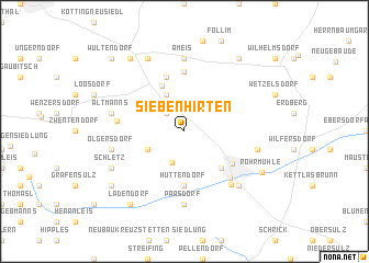 map of Siebenhirten