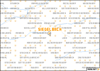 map of Siedelbach