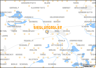 map of Siedlung Adler