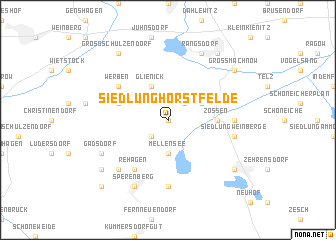 map of Siedlung Horstfelde