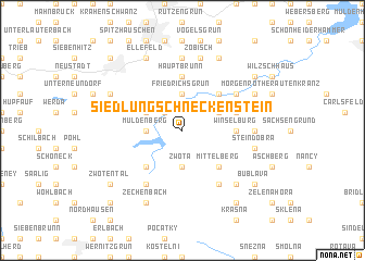 map of Siedlung Schneckenstein