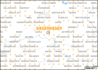 map of Siegenwieden