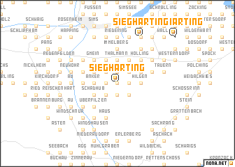 map of Siegharting