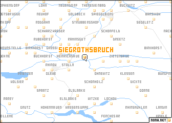 map of Siegrothsbruch