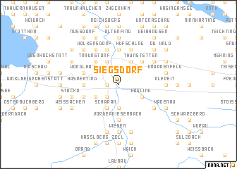 map of Siegsdorf