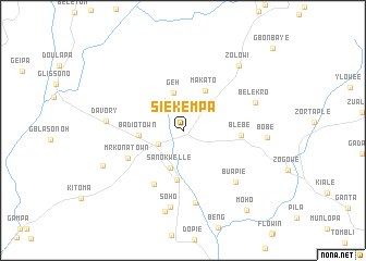 map of Siekempa