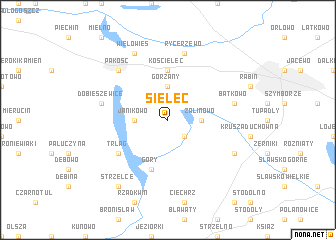 map of Sielec