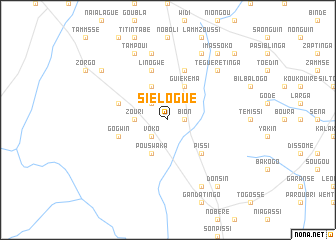 map of Siélogué