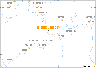 map of Siendjébot