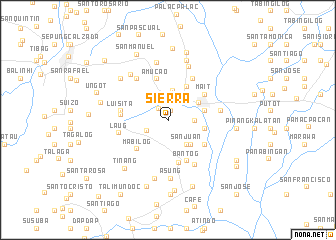 map of Sierra