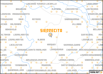 map of Sierrecita