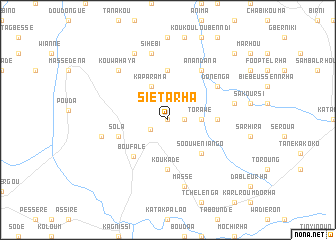 map of Siètarha
