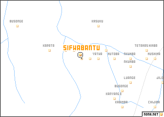 map of Sifwabantu