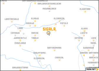 map of Sigala
