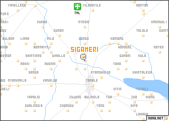 map of Sigameri