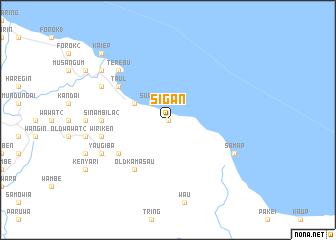 map of Sigan
