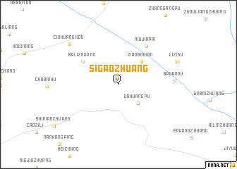 map of Sigaozhuang