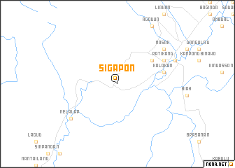map of Sigapon