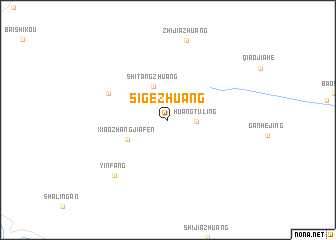 map of Sigezhuang