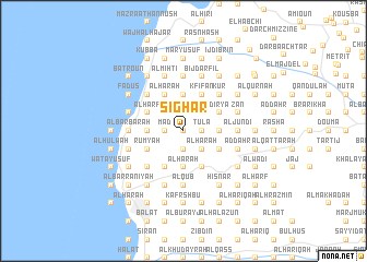 map of Şighār