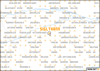 map of Siglthann