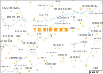 map of Siguintambougou