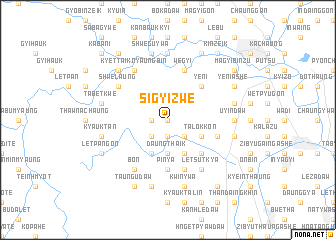 map of Sigyizwe