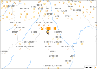 map of Sihanna