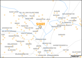 map of Sīḩān