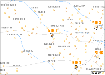 map of Sīḩā
