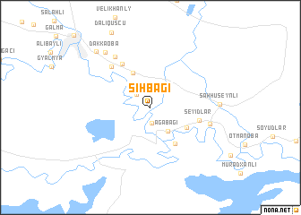 map of Şıhbağı