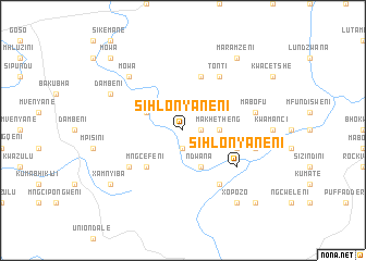 map of Sihlonyaneni