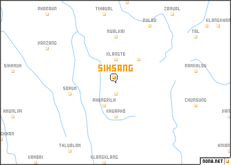 map of Sihsang