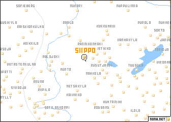 map of Siippo