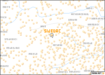 map of Sijedac