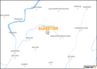 map of Sijiaotian