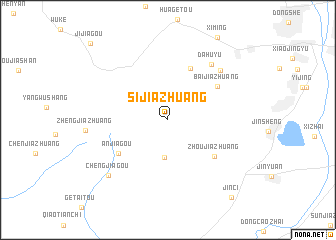 map of Sijiazhuang